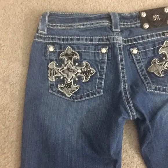 💕 Miss me jeans easy capri sz 27 x 21 1/2 nice💝