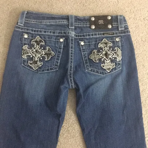 💕 Miss me jeans easy capri sz 27 x 21 1/2 nice💝
