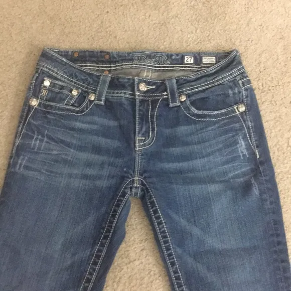 💕 Miss me jeans easy capri sz 27 x 21 1/2 nice💝