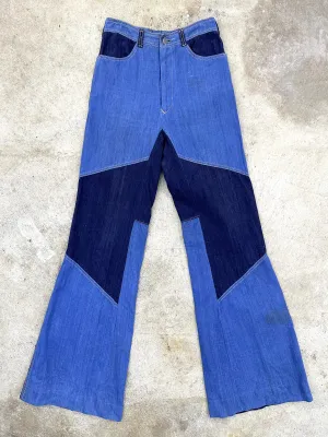 1970s Pat-Chez Patchwork Jeans