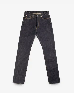 25oz Selvedge Denim Relaxed Tapered Cut Jeans - Indigo