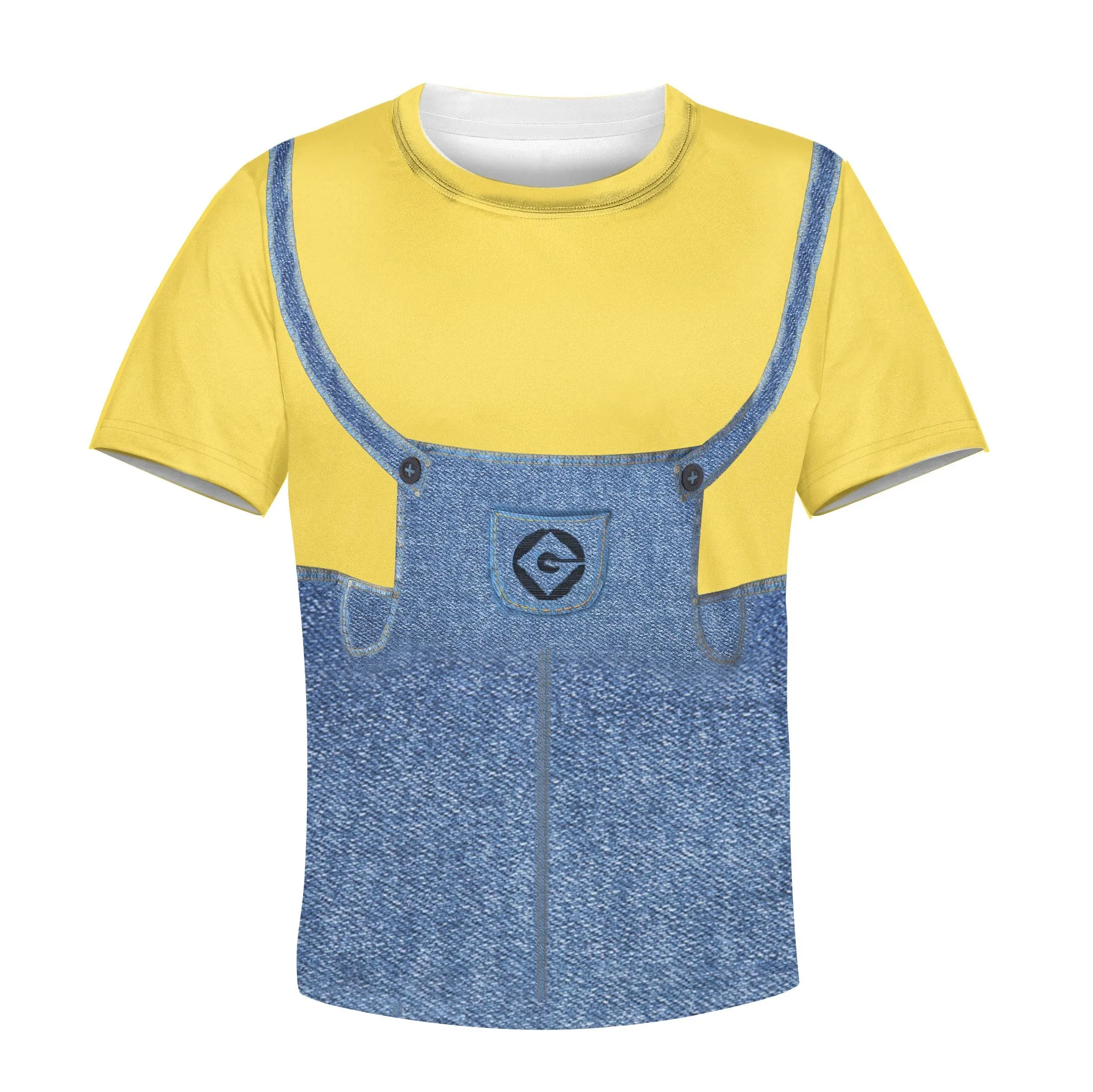 3D Cute Overalls Kid Hoodie QT5020402