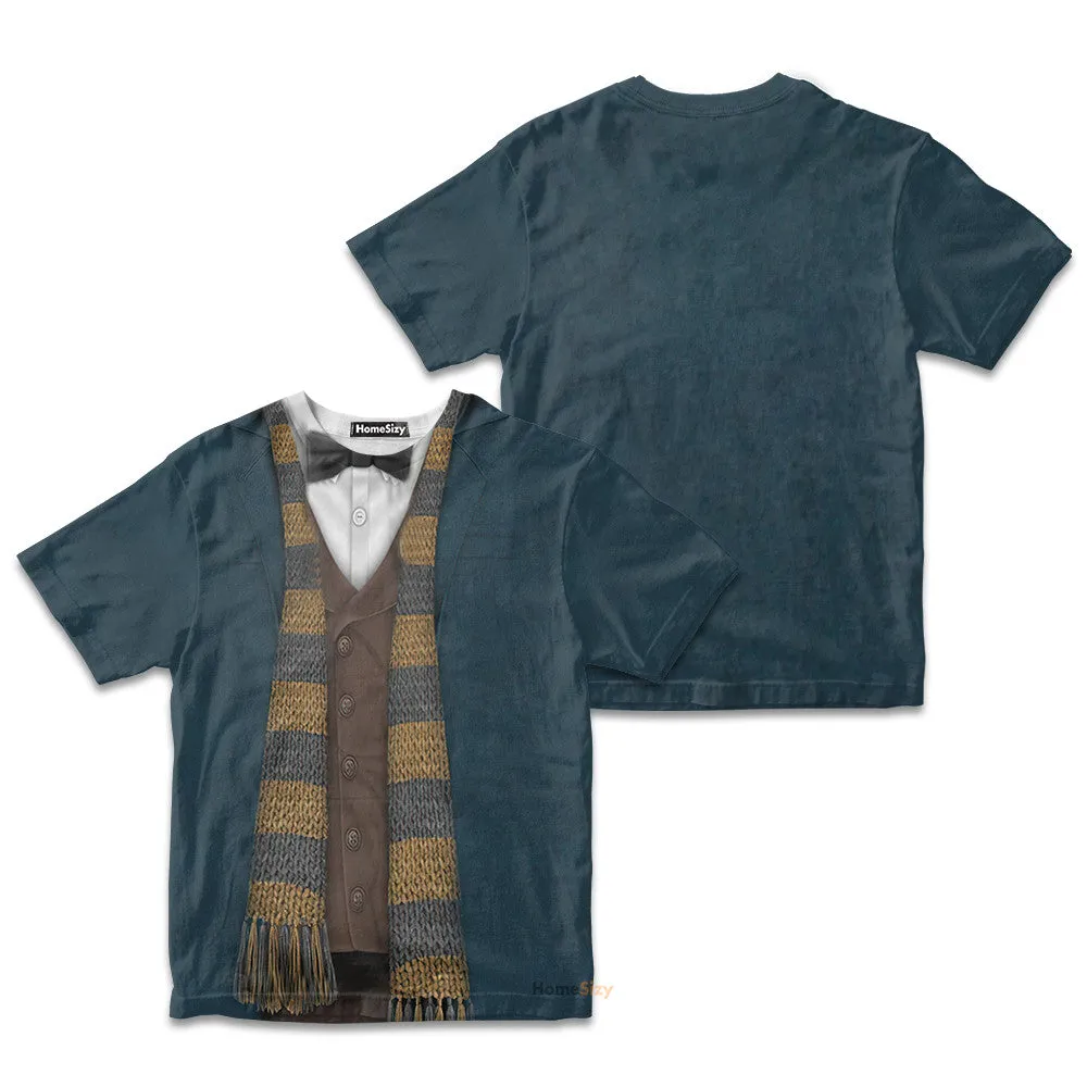 3D Fantastic Beast Newt Custom Cosplay Costume Kid Tshirt QT210562Tf