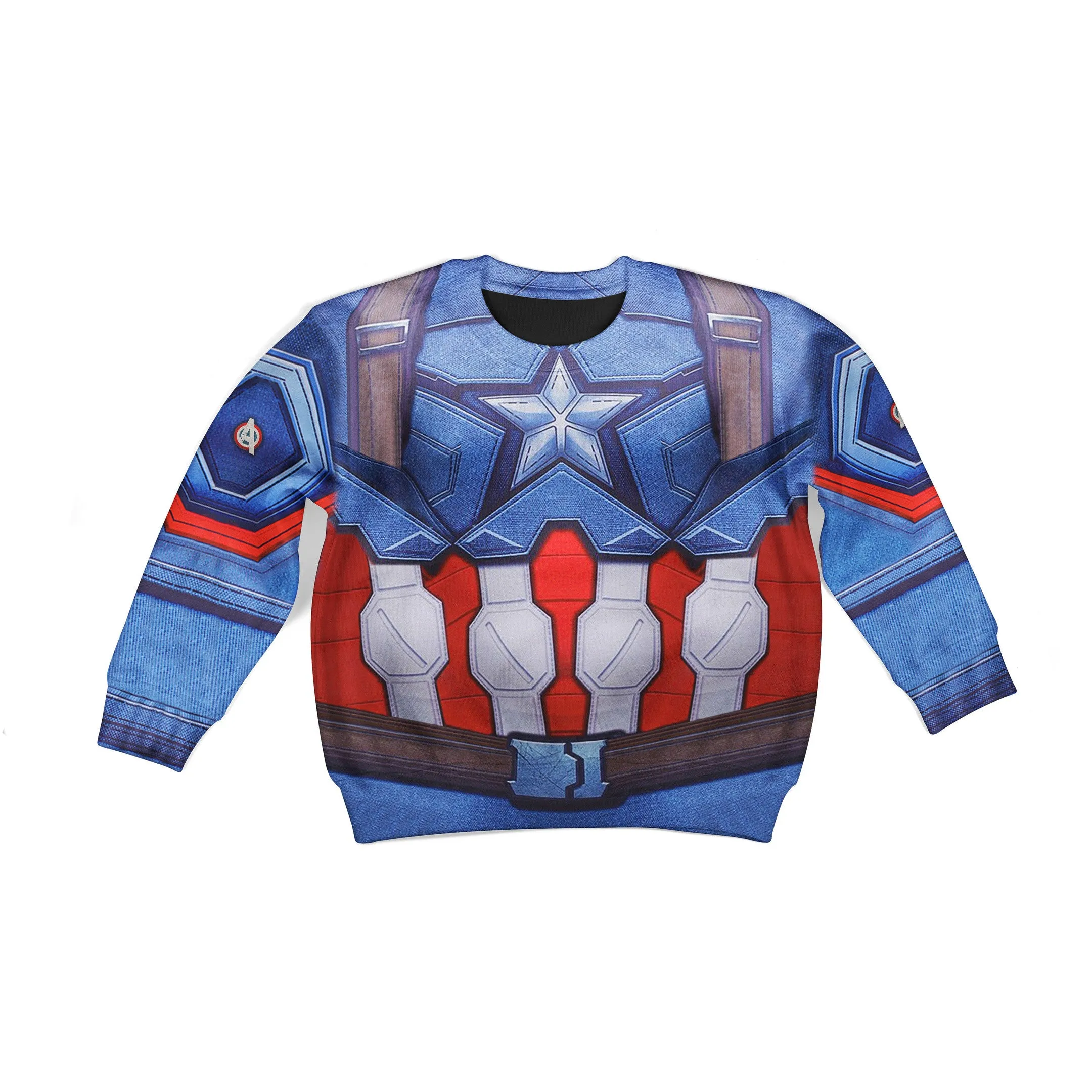 3D Super Hero Kid Hoodie