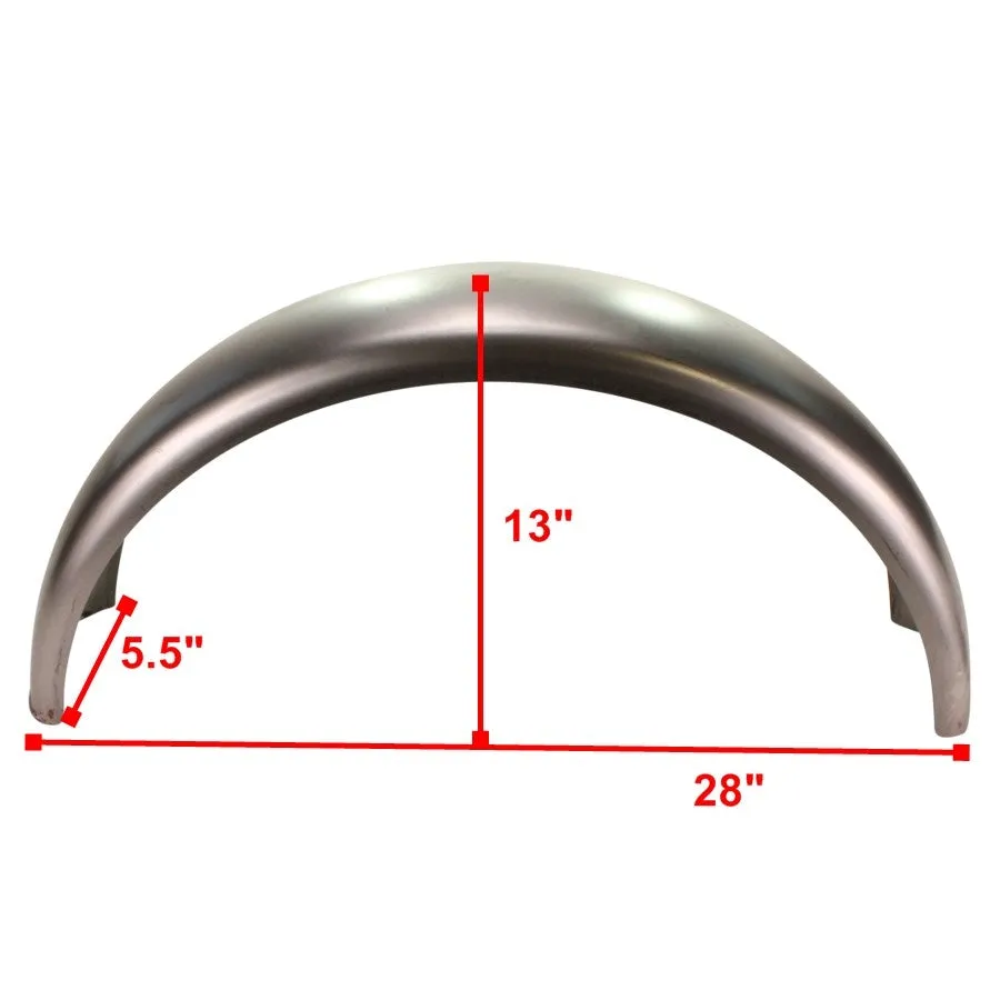 5.5" Wide Smooth Profile Bobber Fender