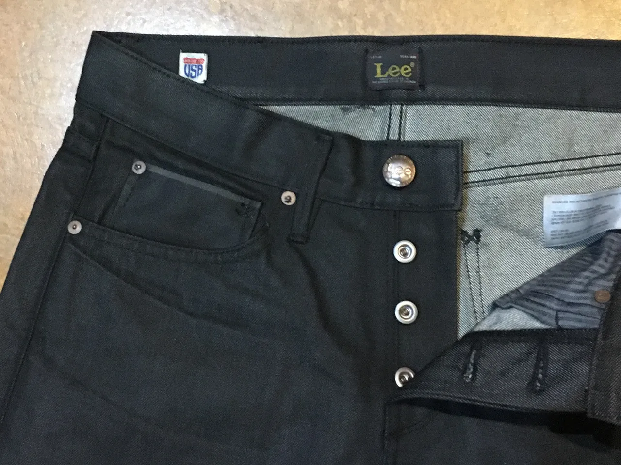 7B10228 Lee 101 USA Lean Straight Gunsmoke