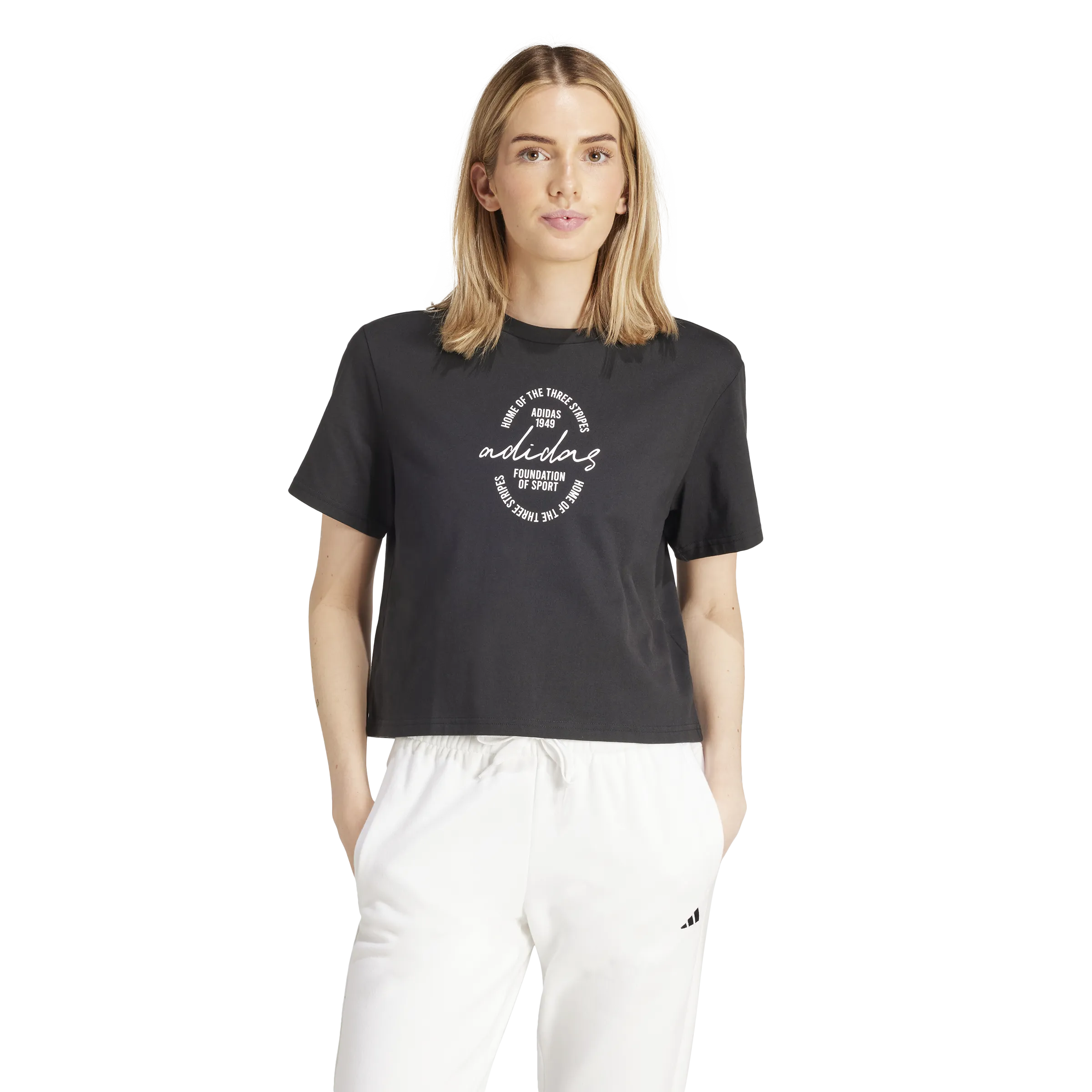adidas Brand Love Signature Graphic Womens Tee