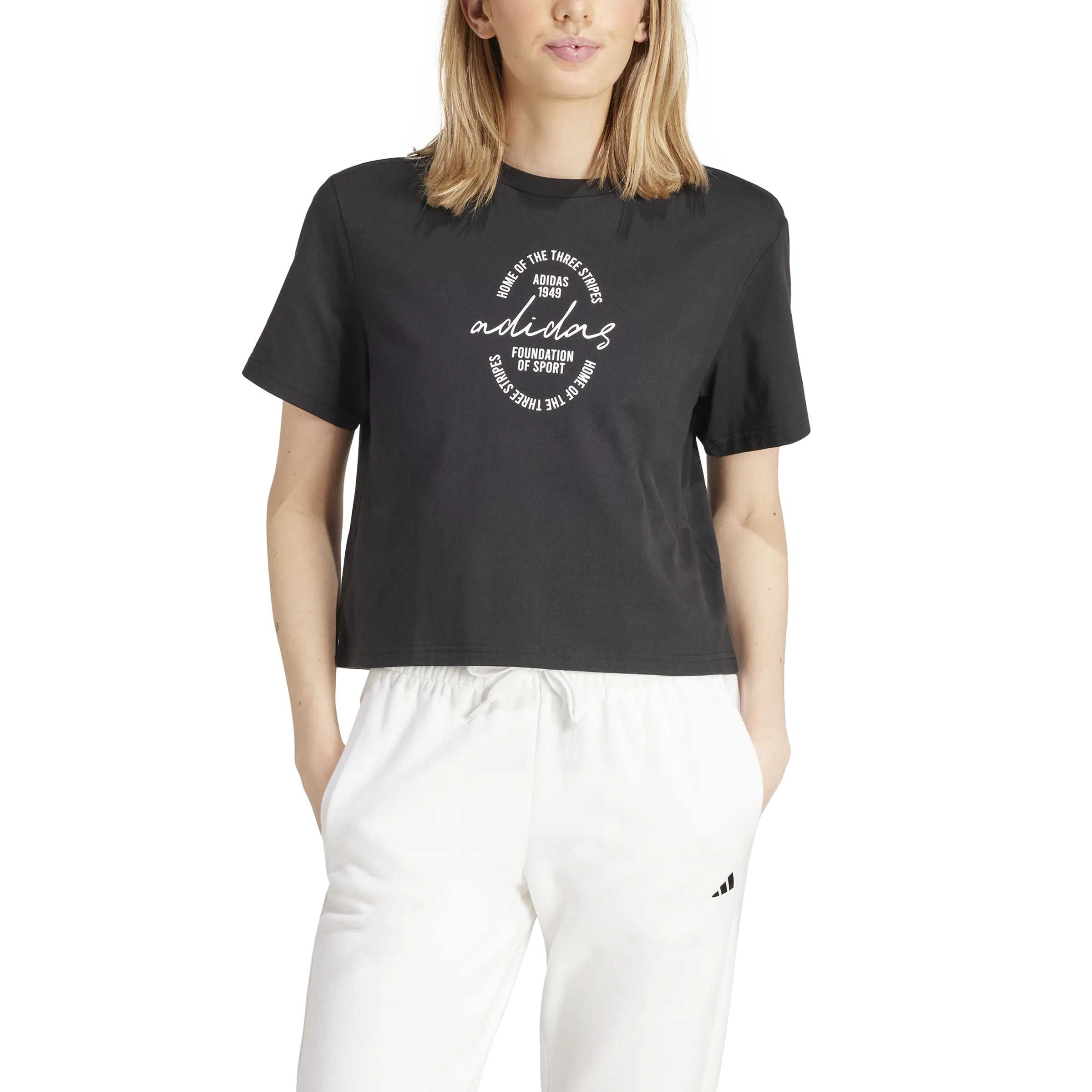 adidas Brand Love Signature Graphic Womens Tee
