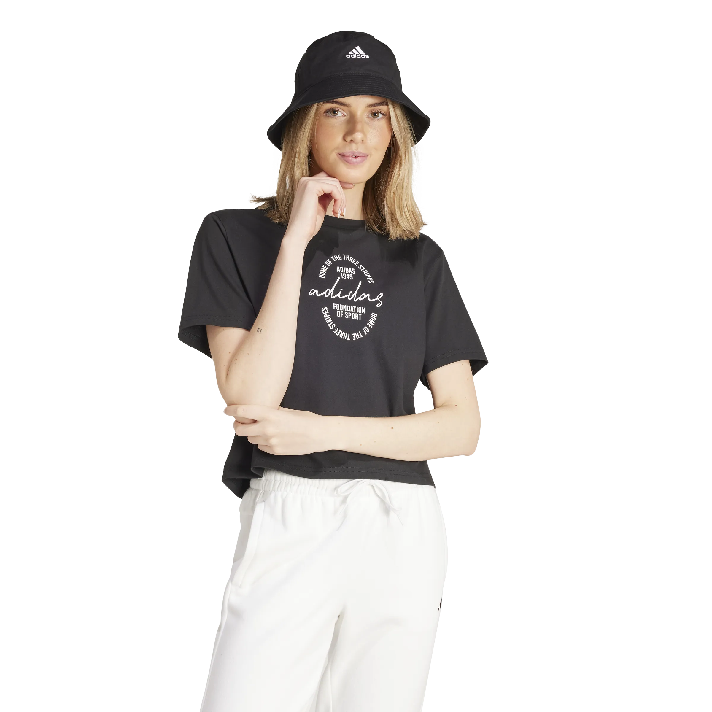 adidas Brand Love Signature Graphic Womens Tee