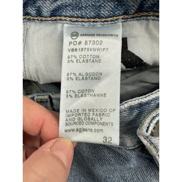 AG Adriano Goldschmied Women's Ex-Boyfriend Slim Slouchy Jean Size 32