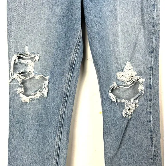 Agolde Fen High Rise Relaxed Straight Classic Preppy High End Luxury Jeans 29