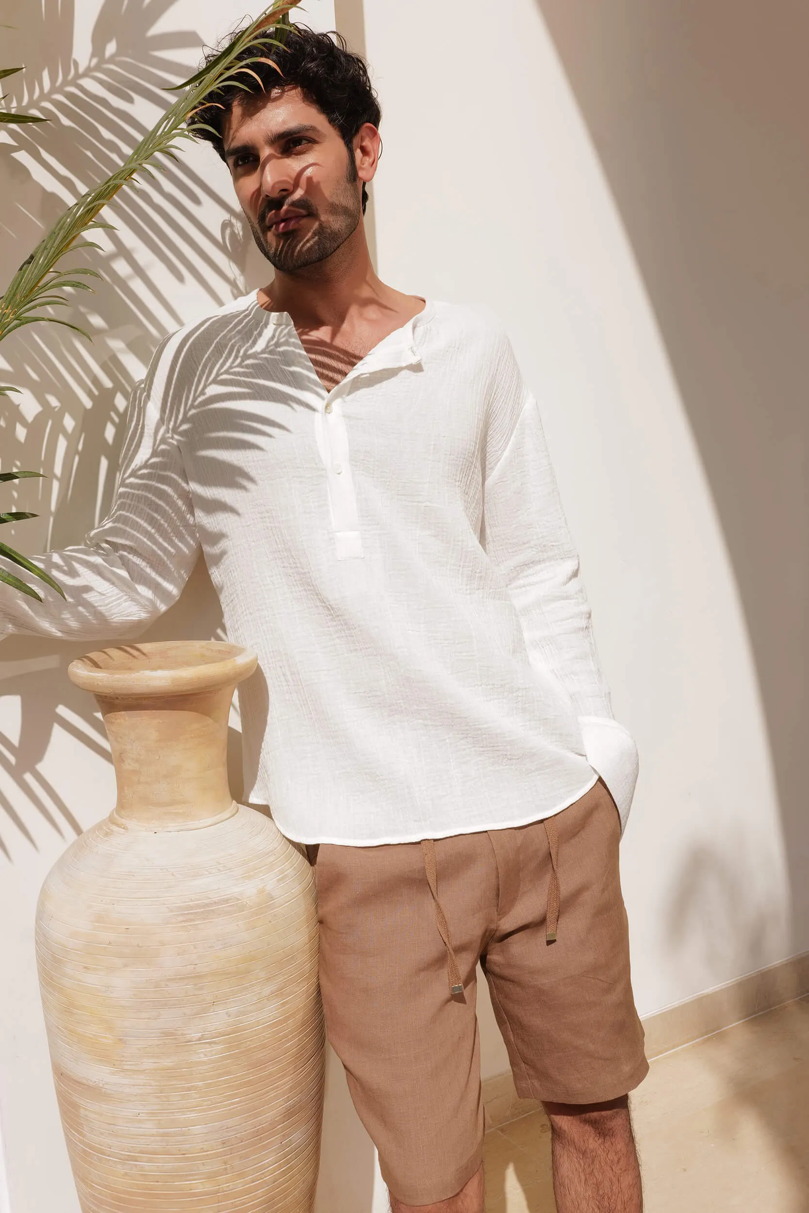 Amalfi Shirt - Man (IVORY)