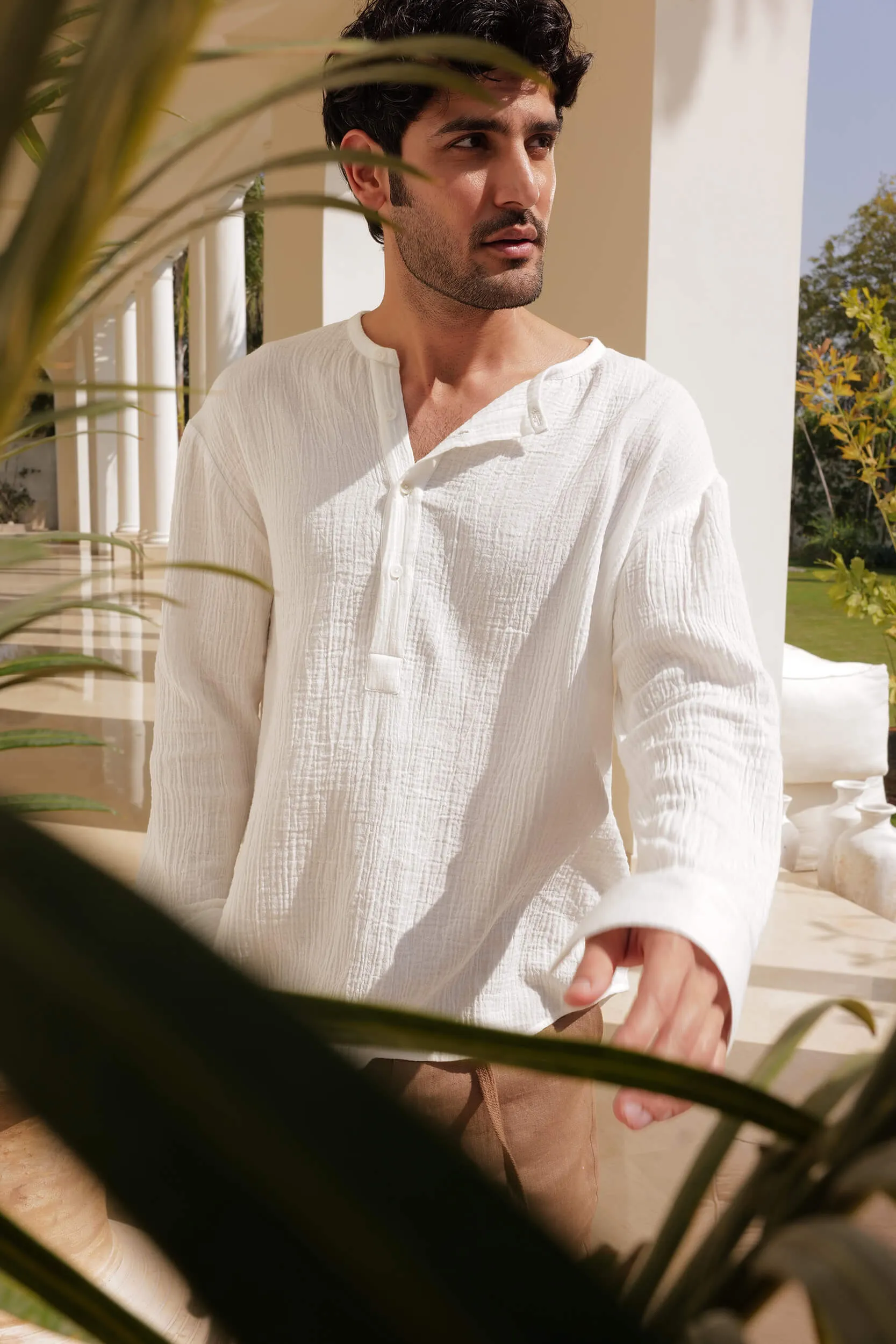 Amalfi Shirt - Man (IVORY)
