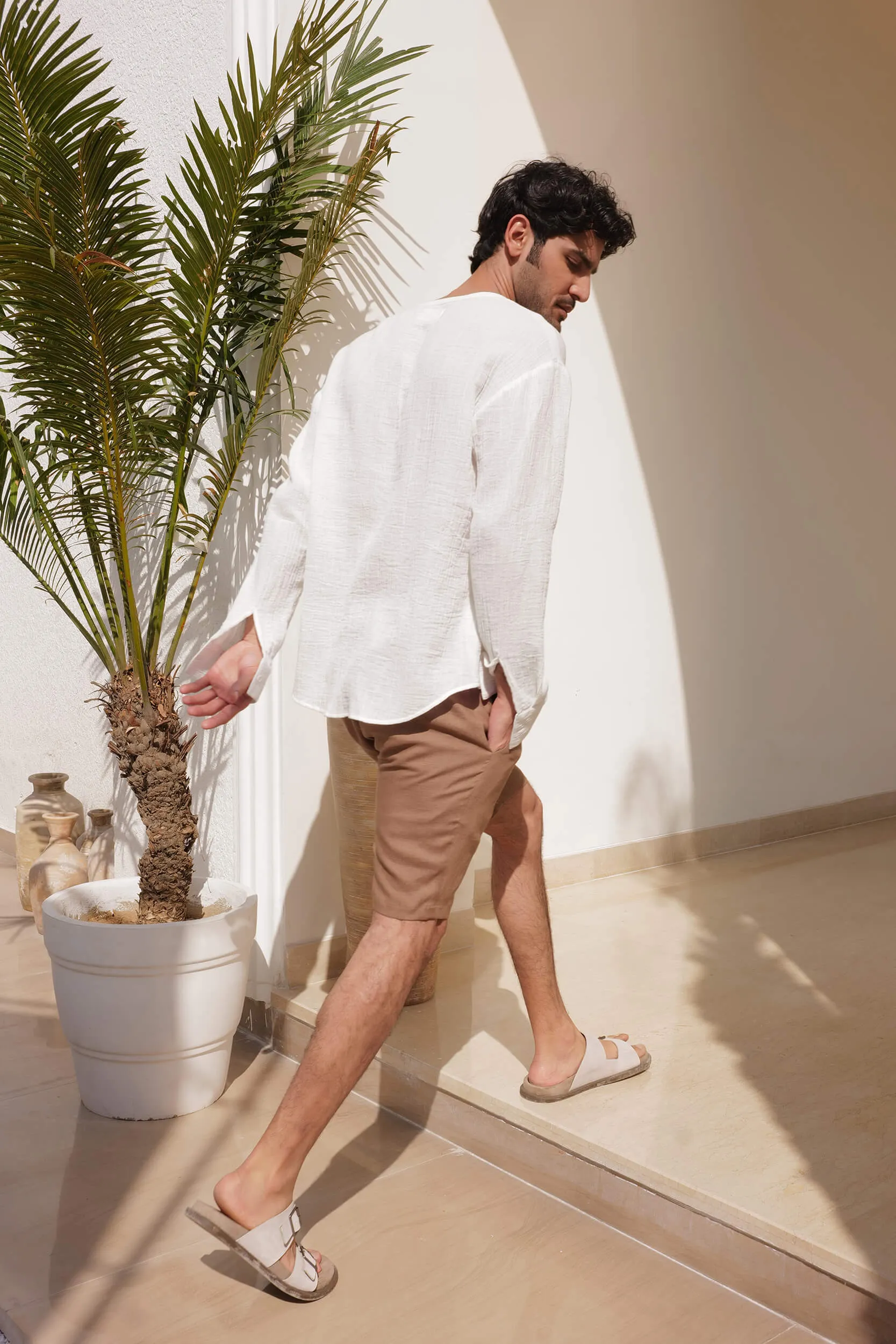 Amalfi Shirt - Man (IVORY)