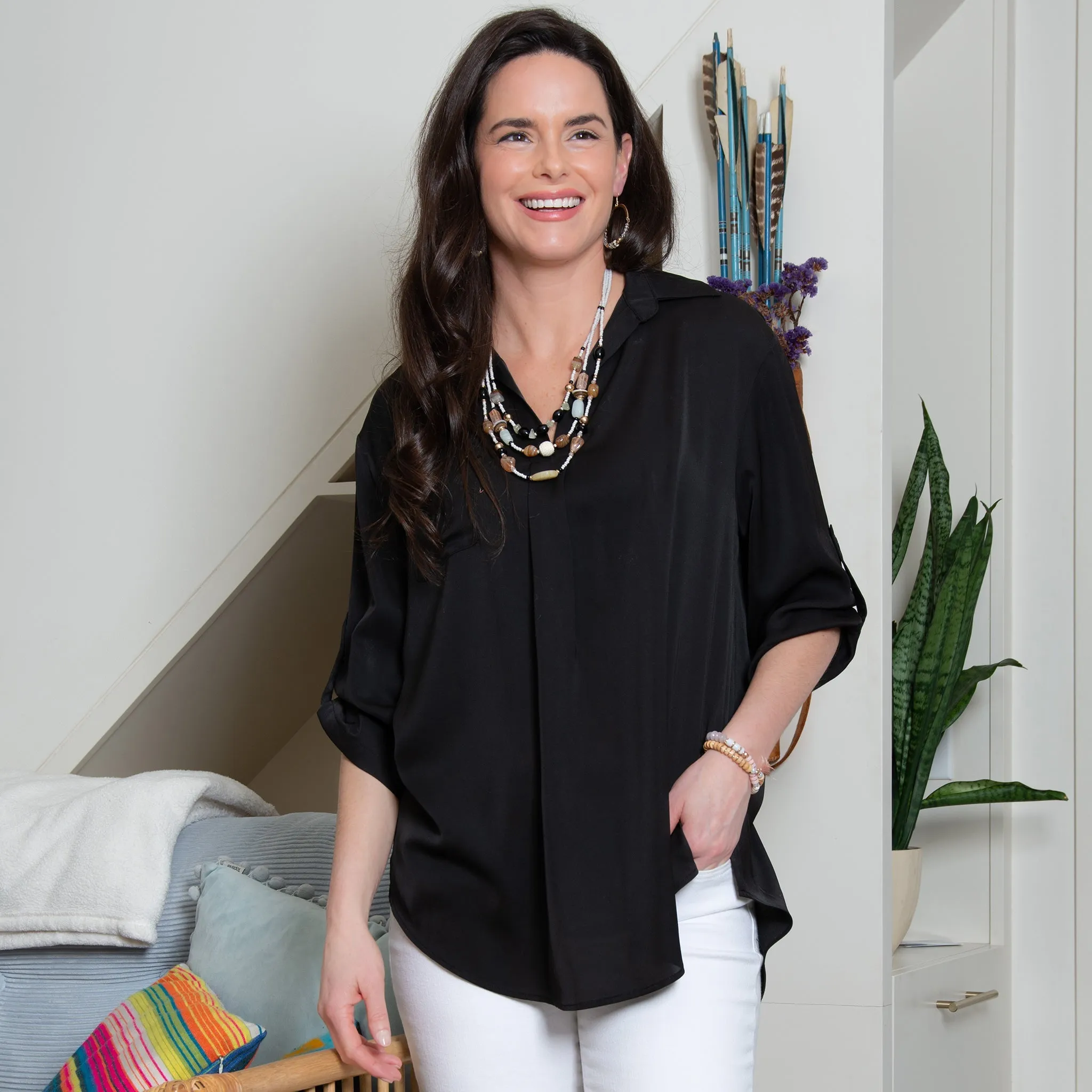 Amaris Collared Blouse