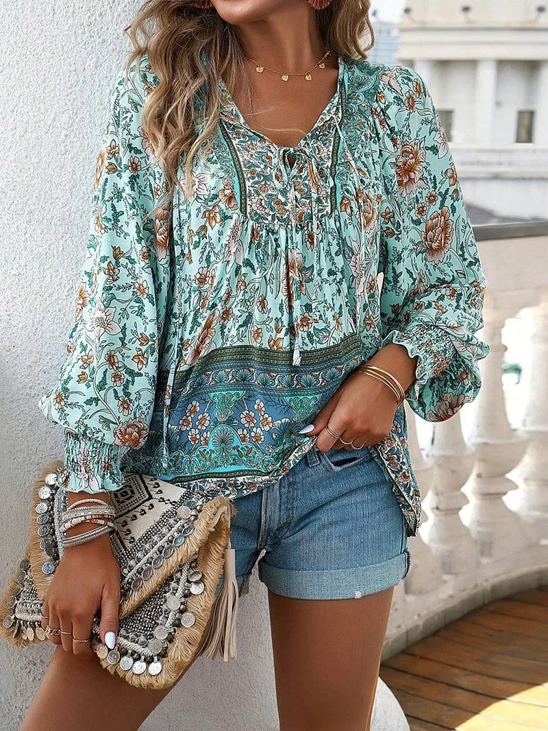 Amaya | Light & Airy Summer Floral Top