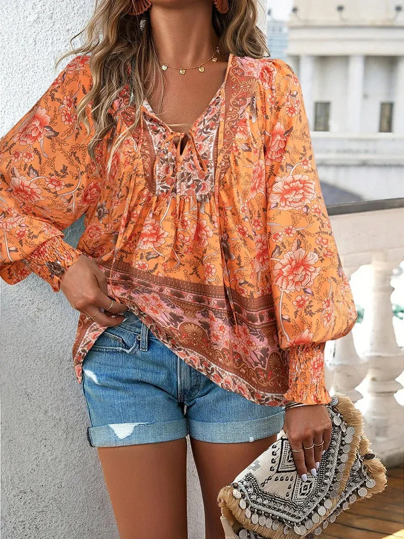 Amaya | Light & Airy Summer Floral Top