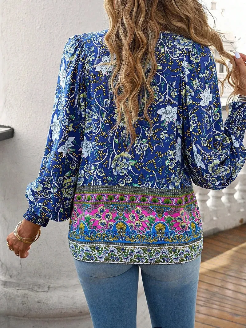 Amaya | Light & Airy Summer Floral Top