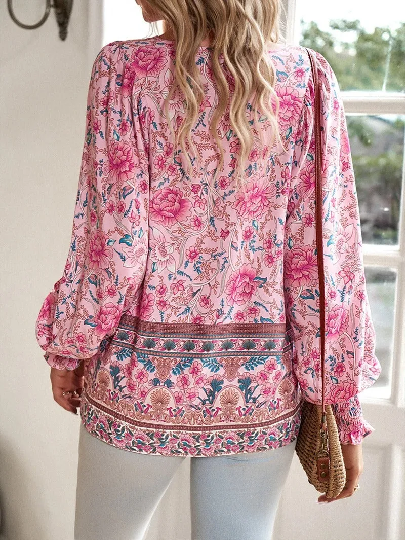 Amaya | Light & Airy Summer Floral Top