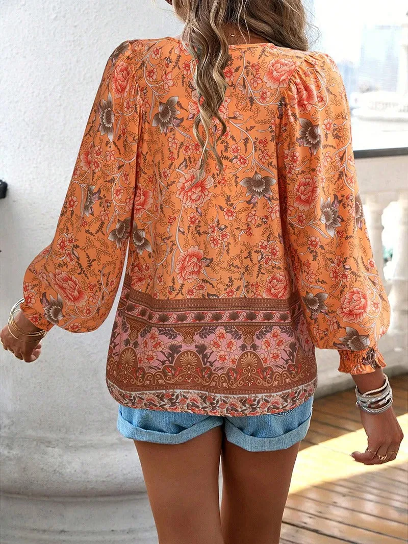 Amaya | Light & Airy Summer Floral Top