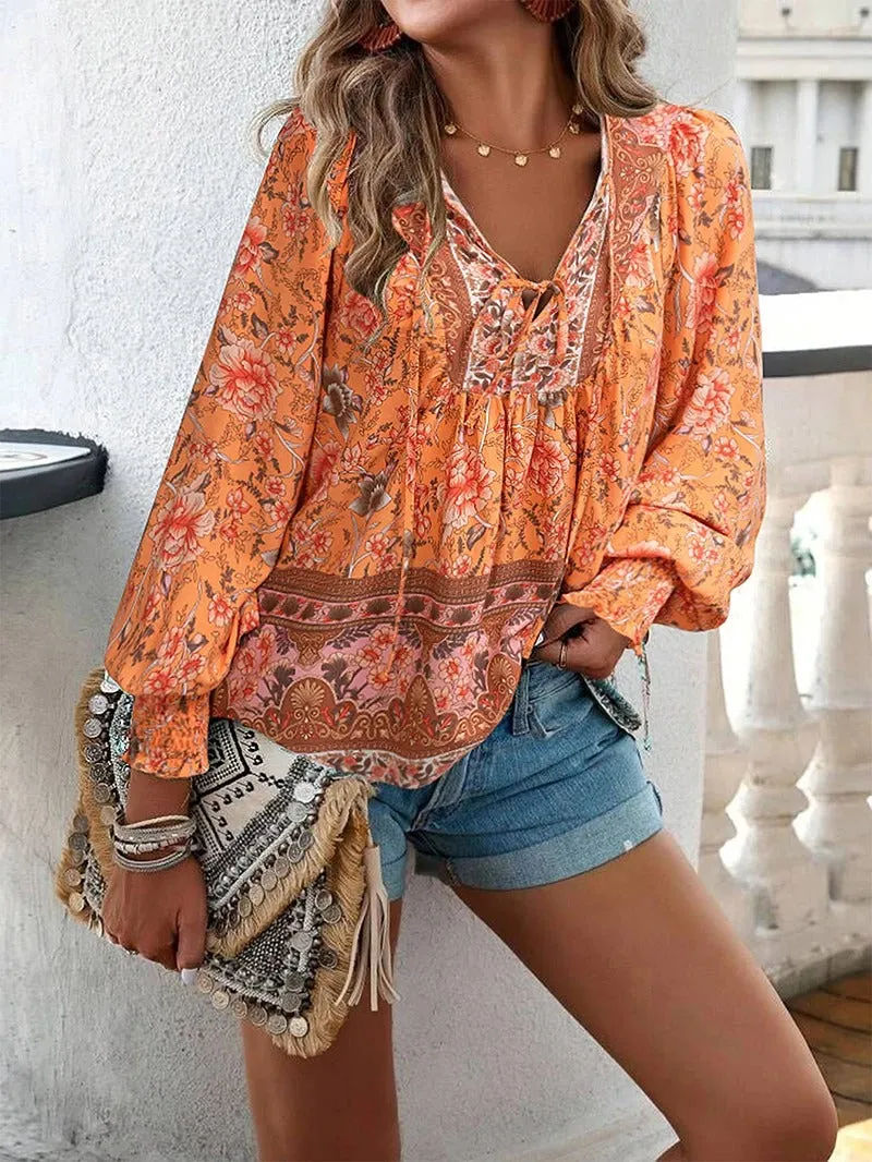 Amaya | Light & Airy Summer Floral Top