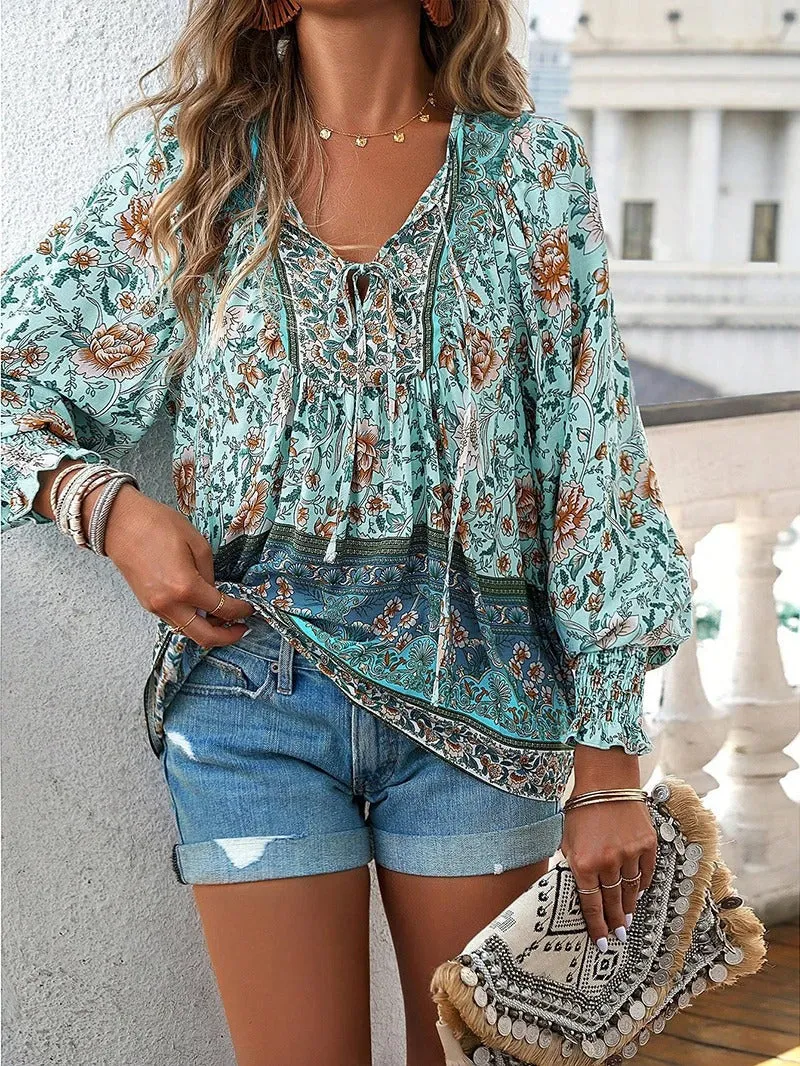 Amaya | Light & Airy Summer Floral Top