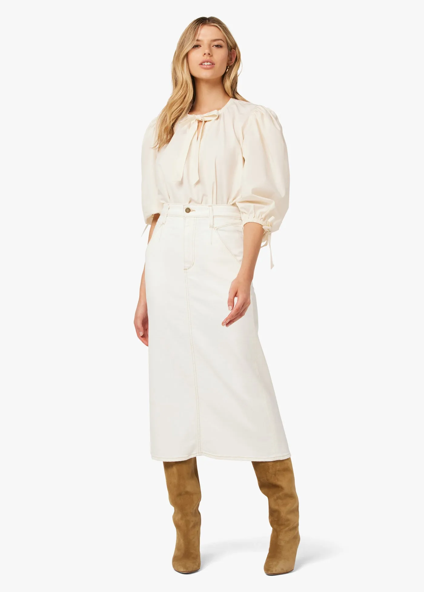 ANDREA'S LOOKBOOK X JOE'S JEANS | THE PATHWAY SKIRT