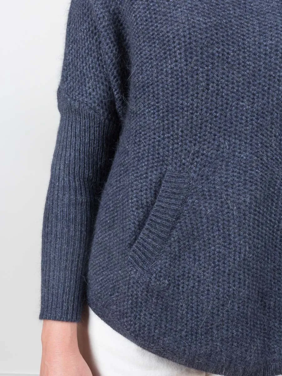 angora poncho