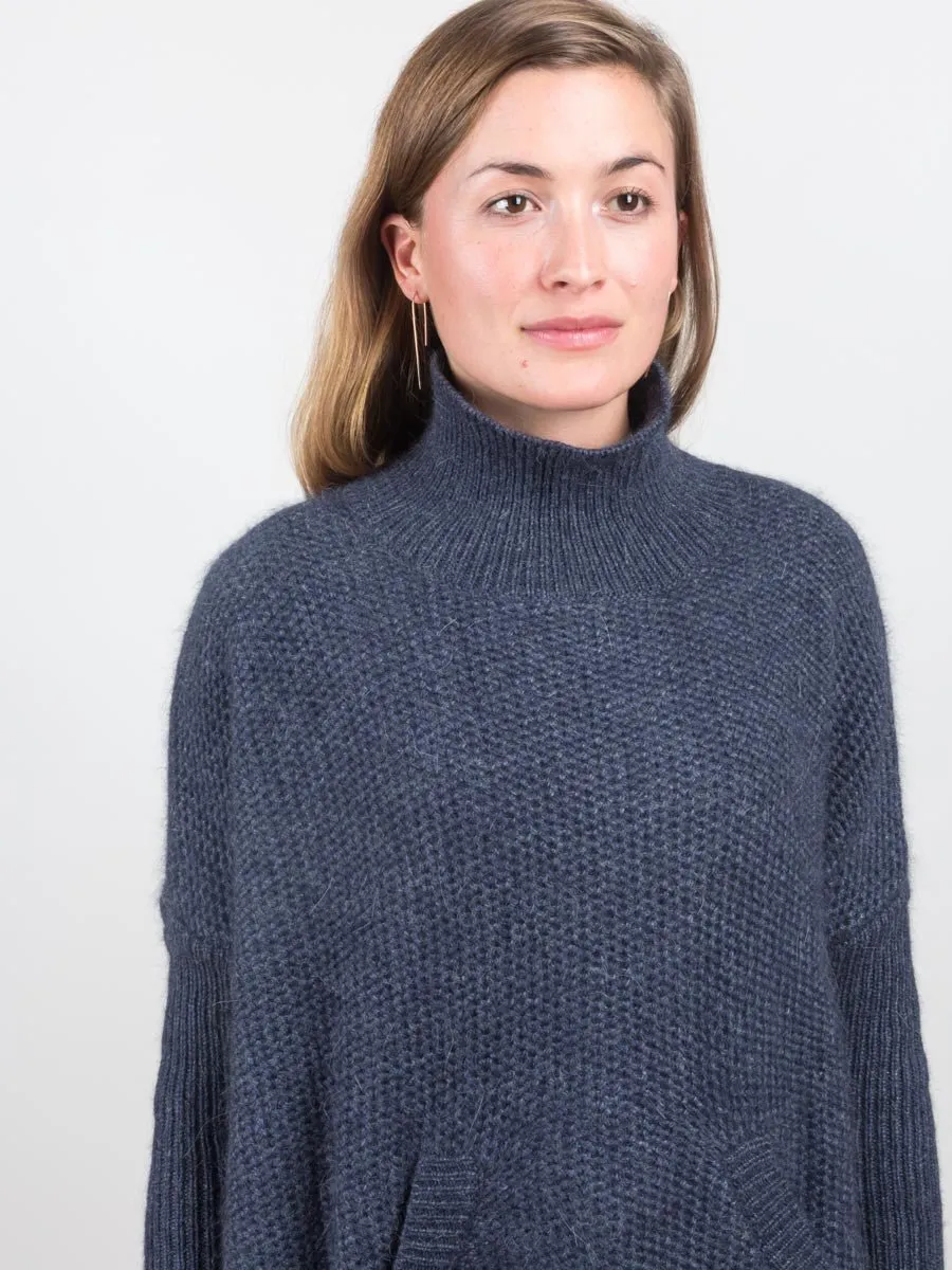 angora poncho