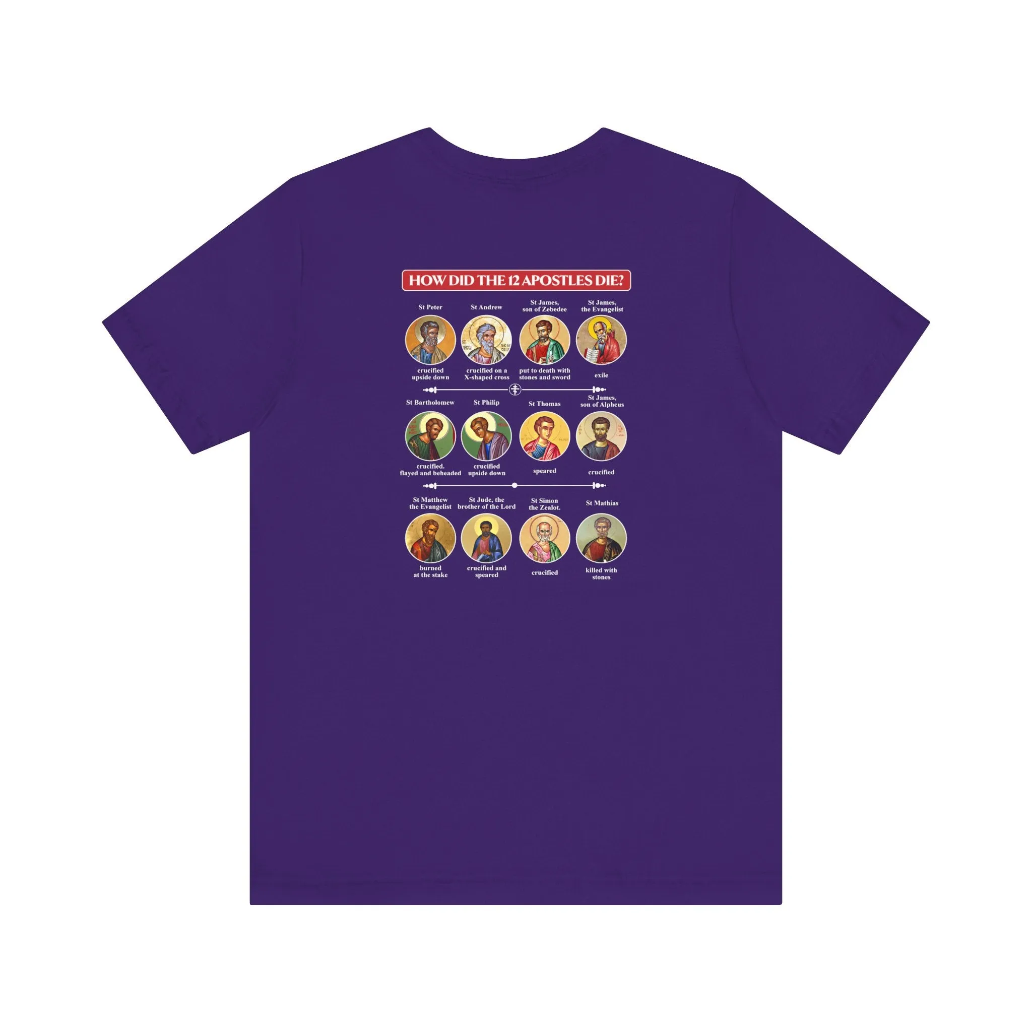 Apostles Legacy Unisex Jersey Short Sleeve Tee