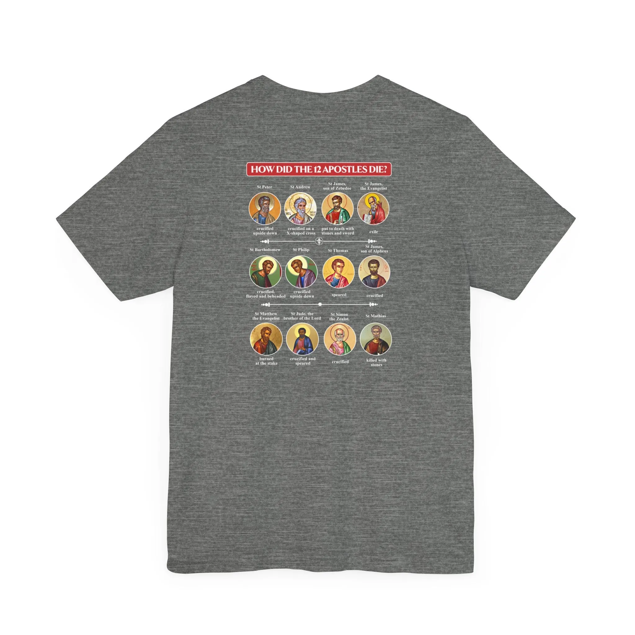 Apostles Legacy Unisex Jersey Short Sleeve Tee
