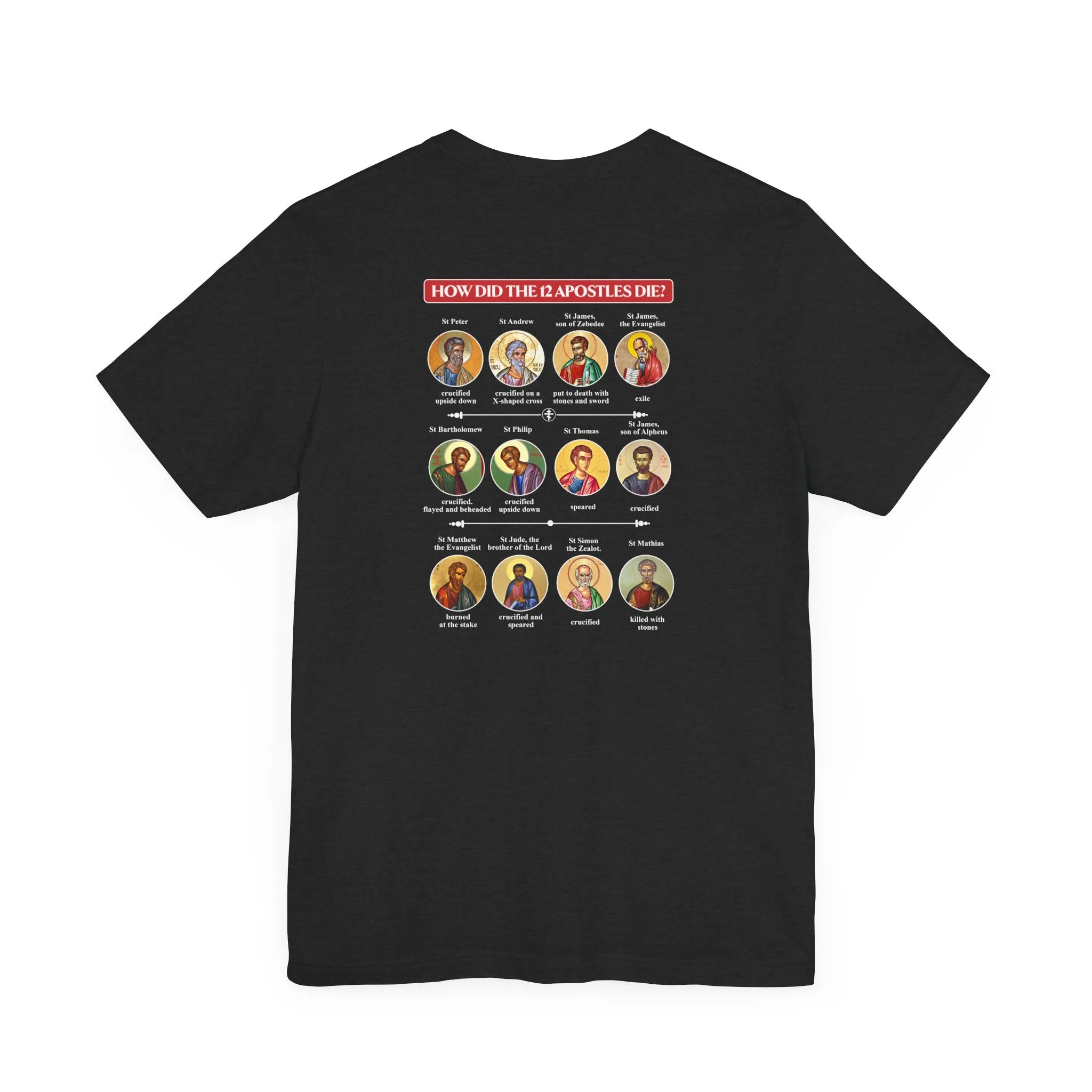 Apostles Legacy Unisex Jersey Short Sleeve Tee