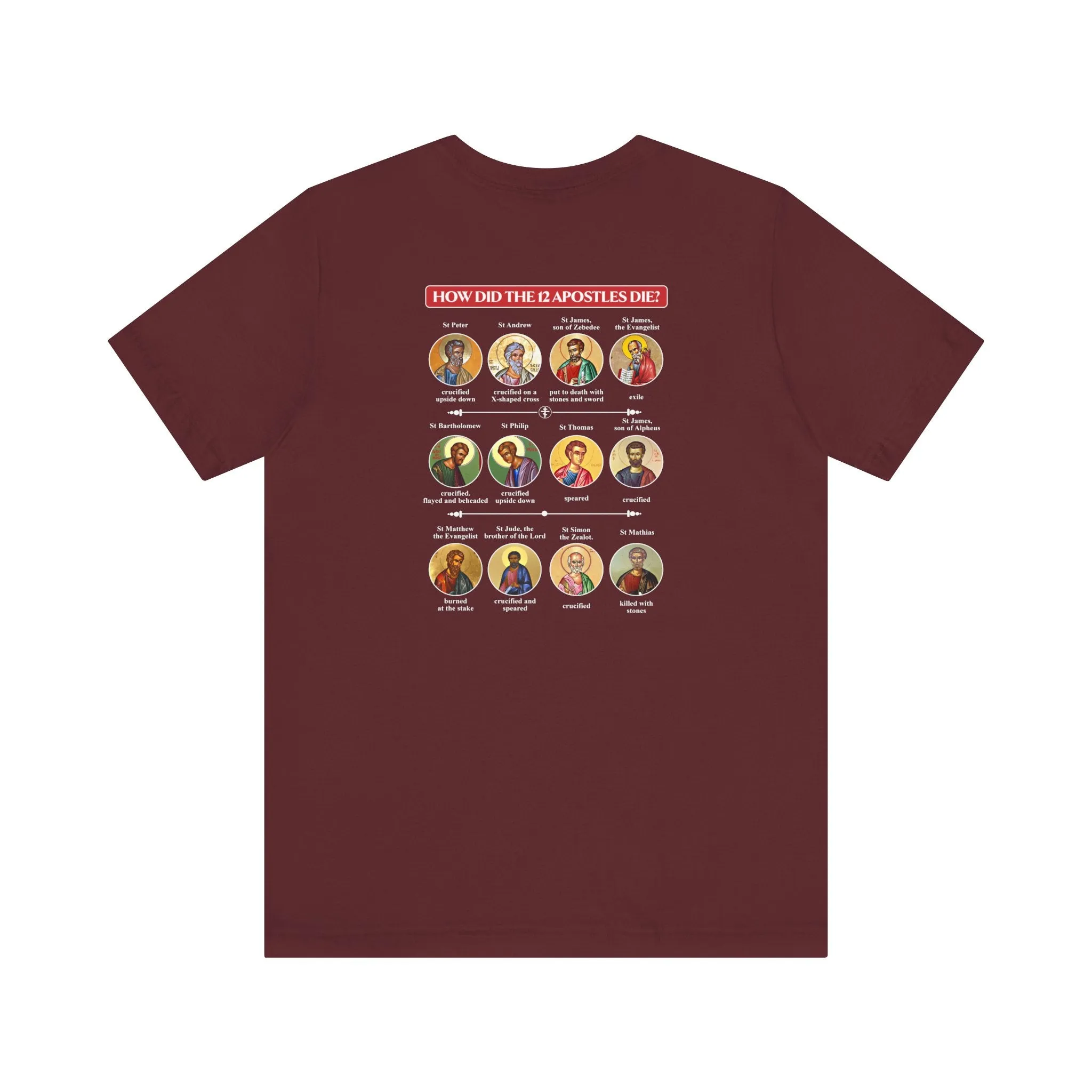 Apostles Legacy Unisex Jersey Short Sleeve Tee