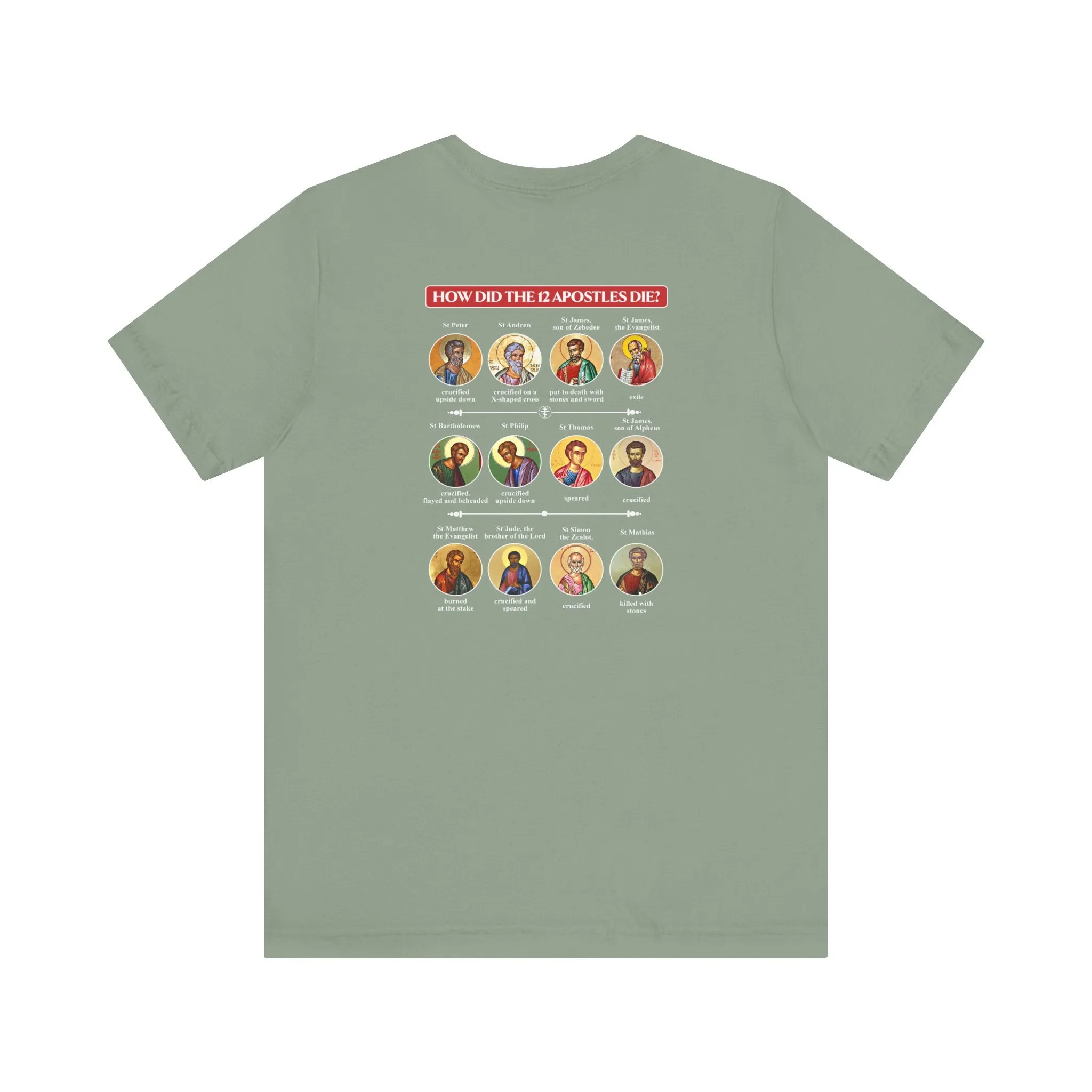 Apostles Legacy Unisex Jersey Short Sleeve Tee