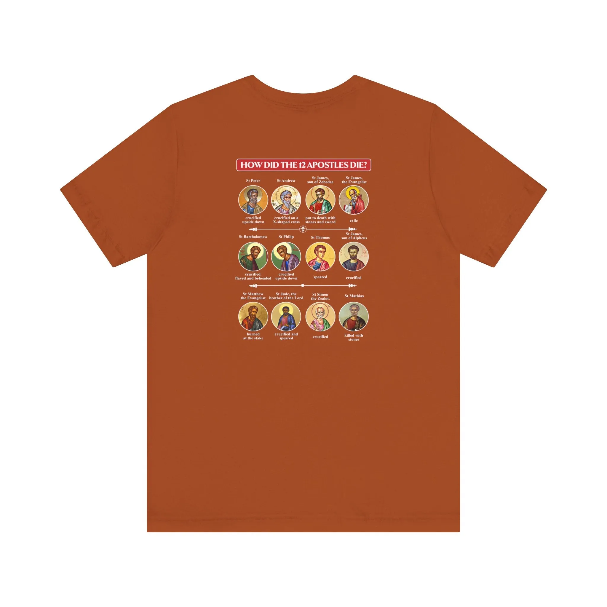 Apostles Legacy Unisex Jersey Short Sleeve Tee