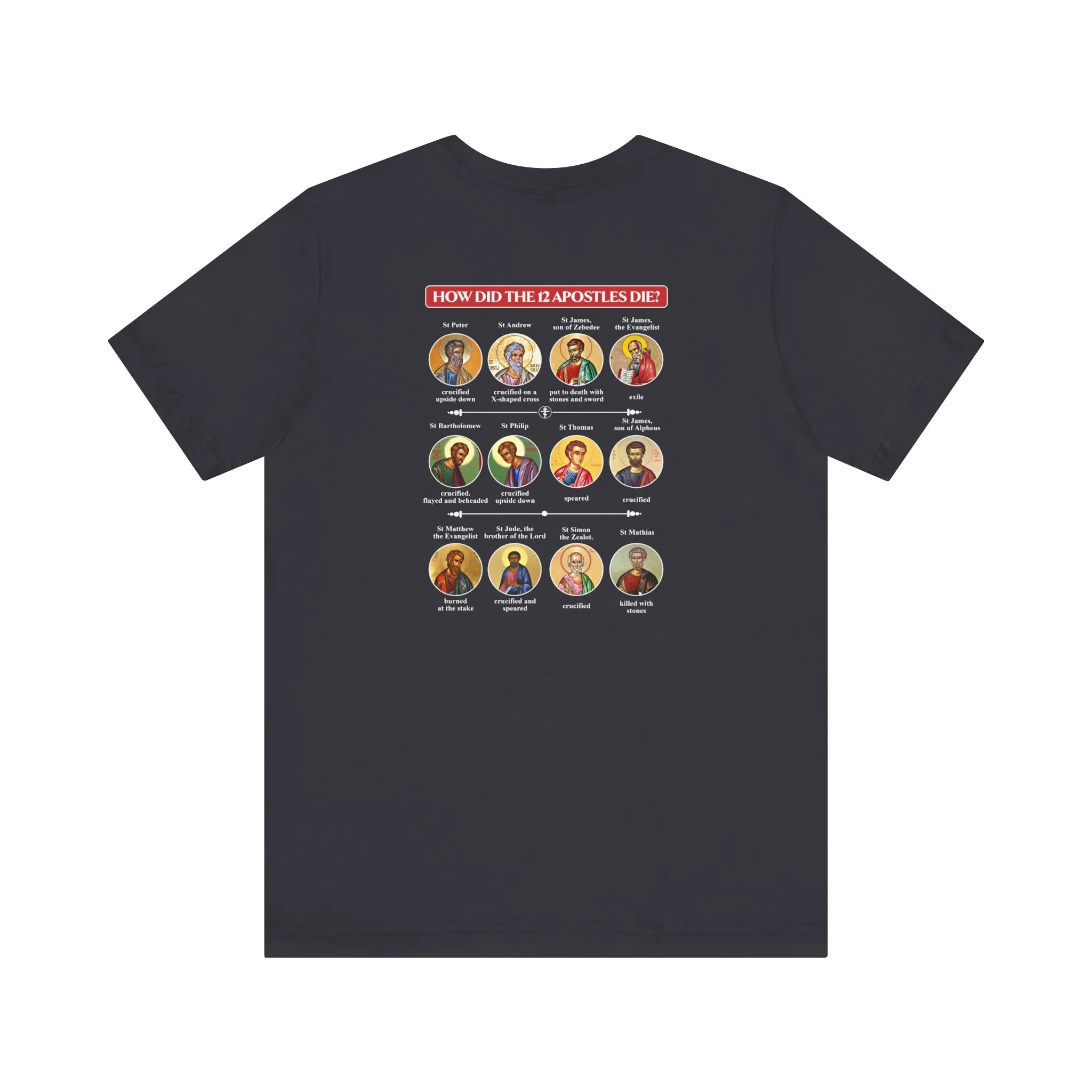 Apostles Legacy Unisex Jersey Short Sleeve Tee