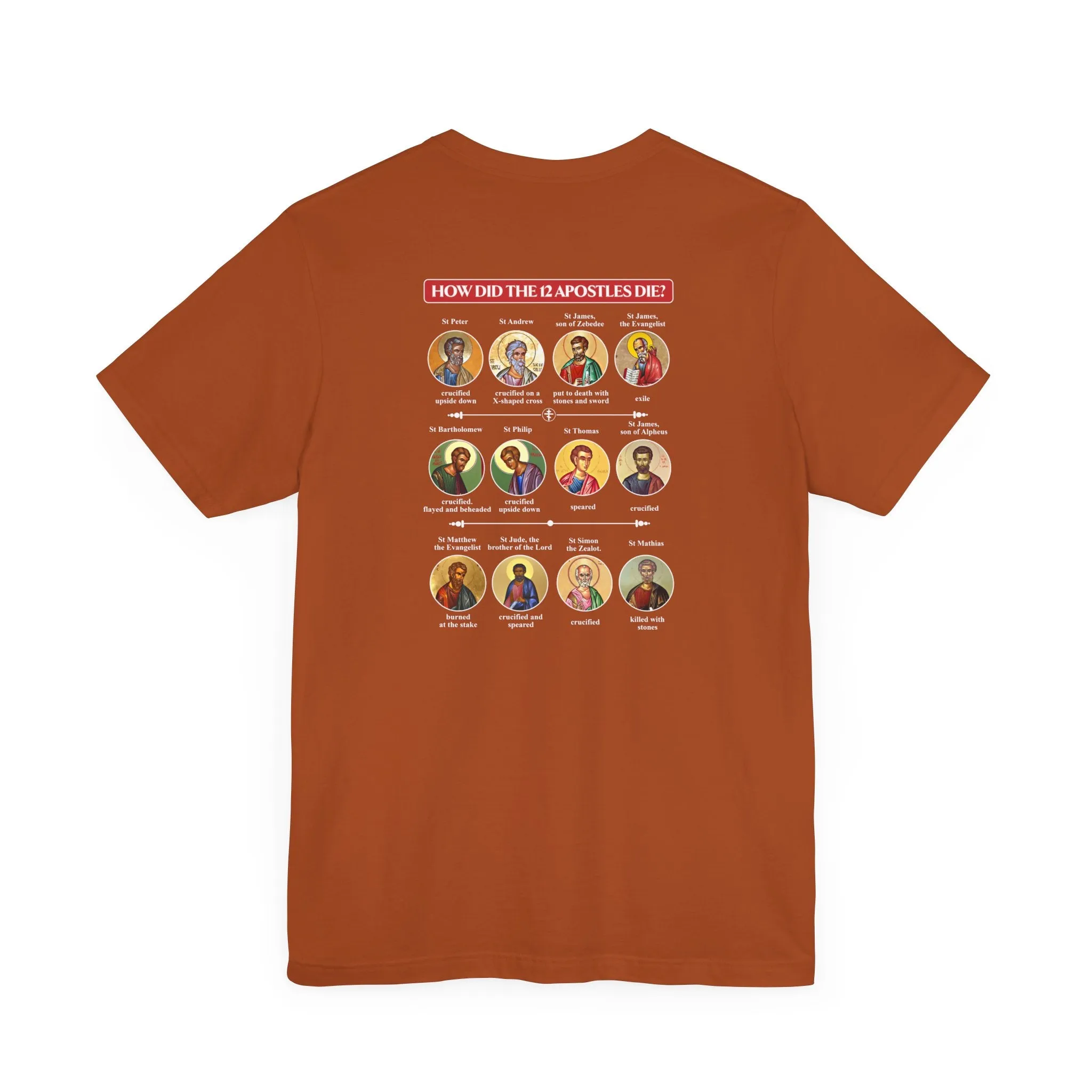 Apostles Legacy Unisex Jersey Short Sleeve Tee