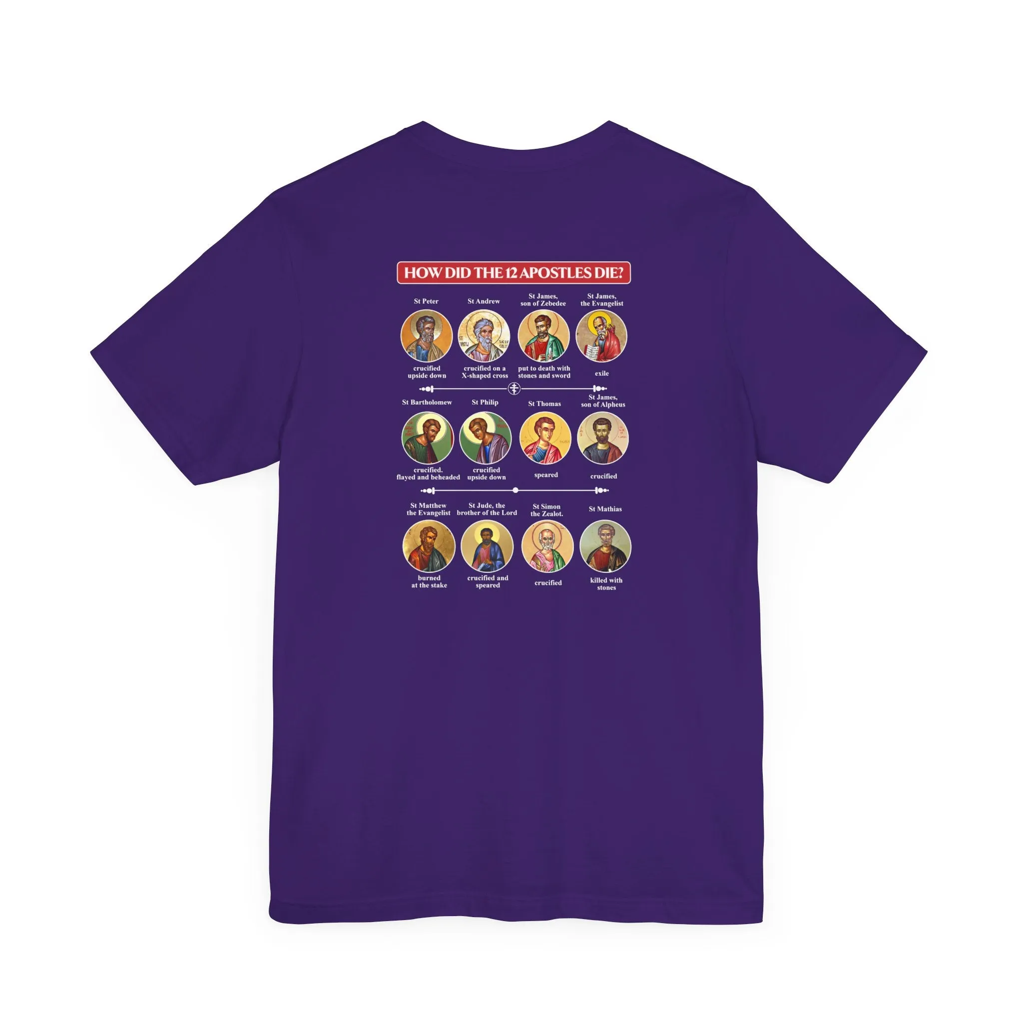 Apostles Legacy Unisex Jersey Short Sleeve Tee