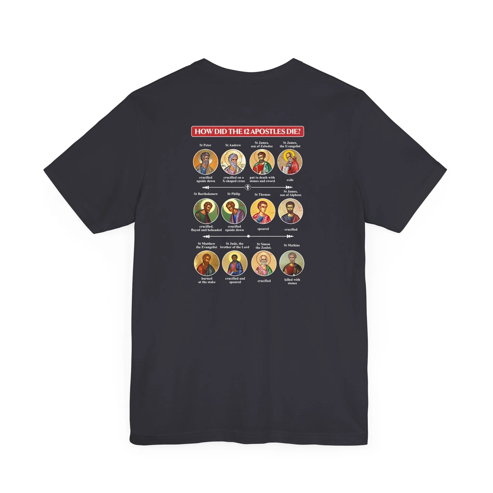 Apostles Legacy Unisex Jersey Short Sleeve Tee