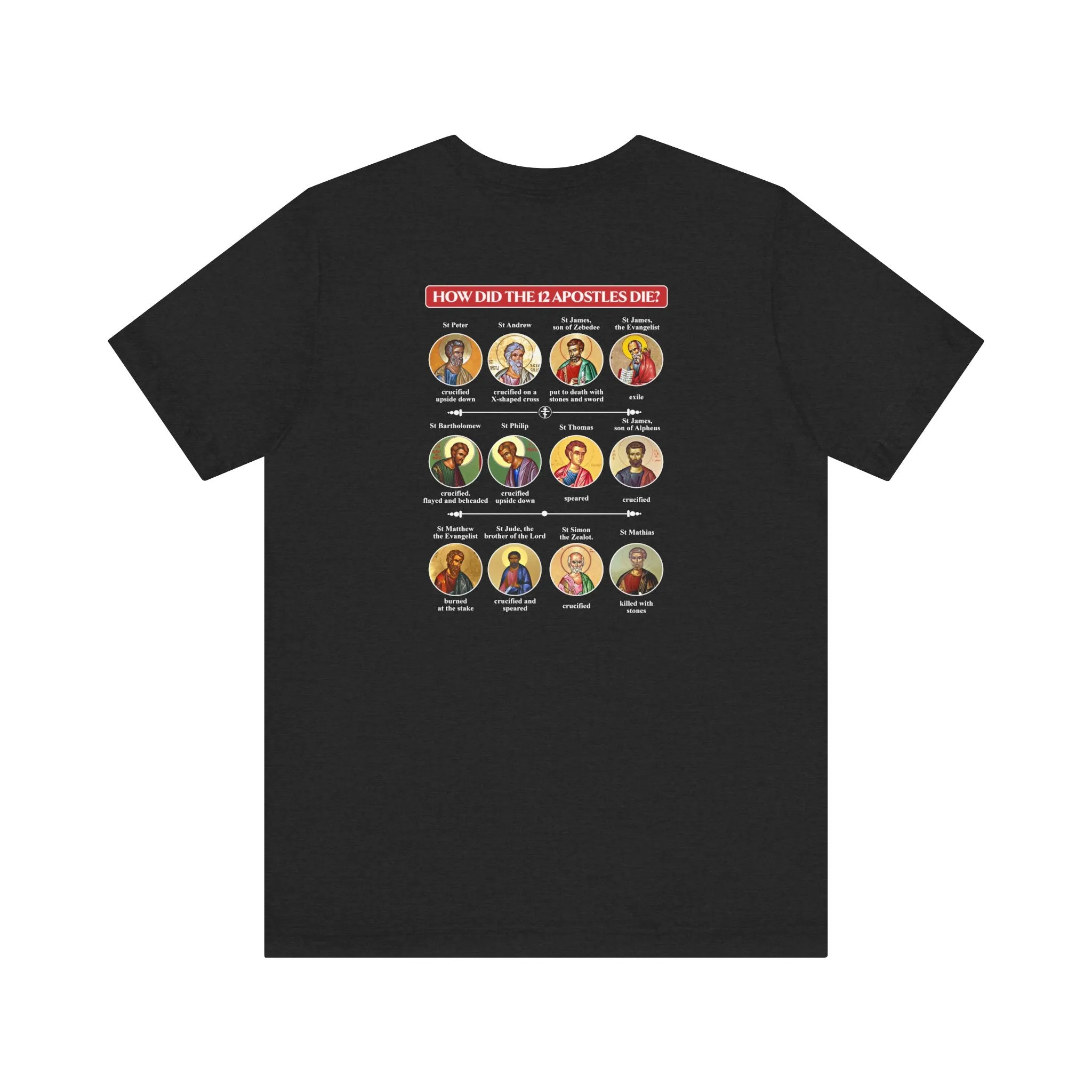 Apostles Legacy Unisex Jersey Short Sleeve Tee