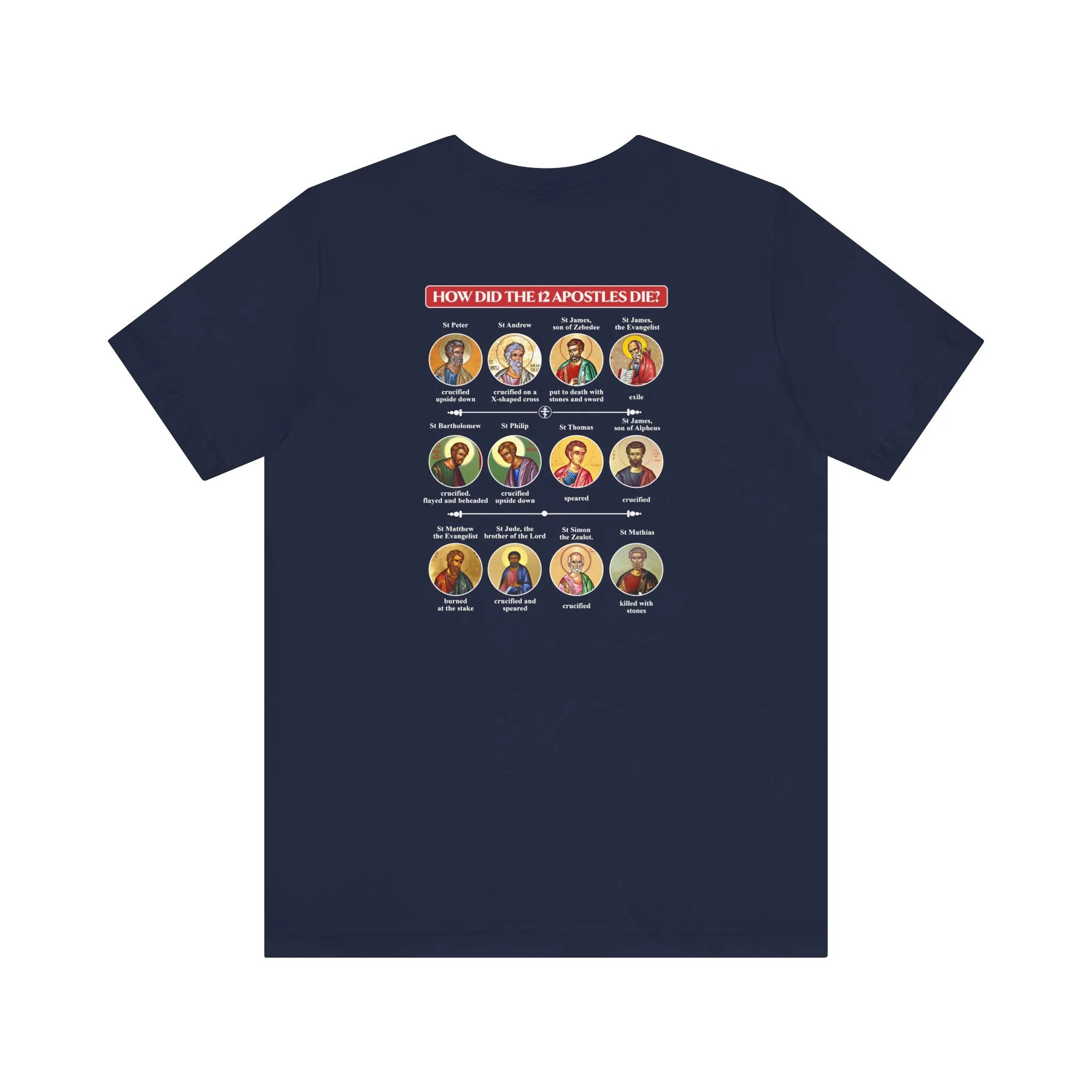 Apostles Legacy Unisex Jersey Short Sleeve Tee