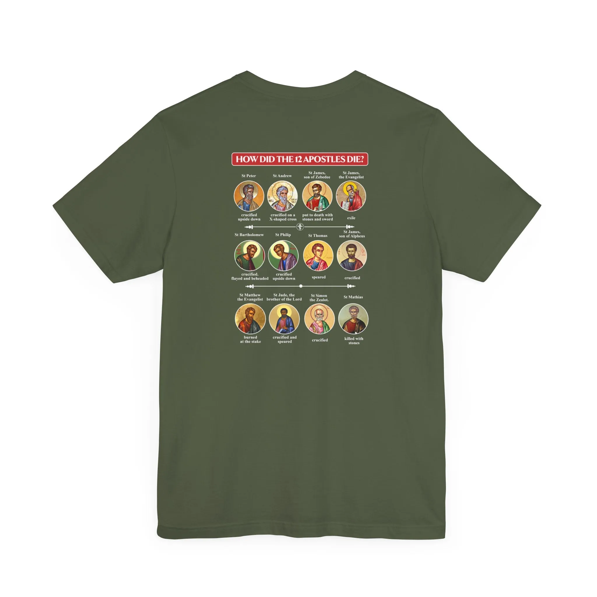 Apostles Legacy Unisex Jersey Short Sleeve Tee