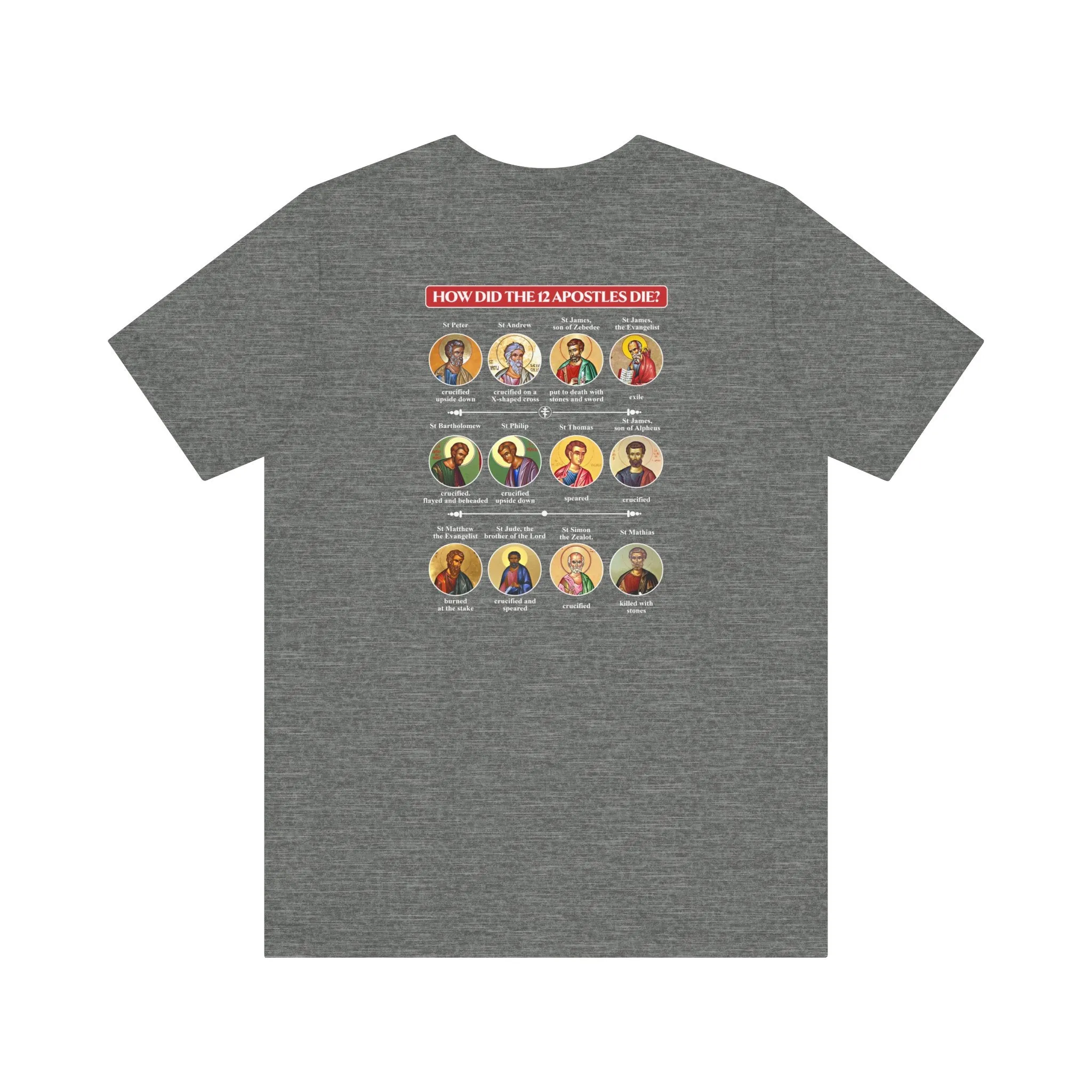 Apostles Legacy Unisex Jersey Short Sleeve Tee