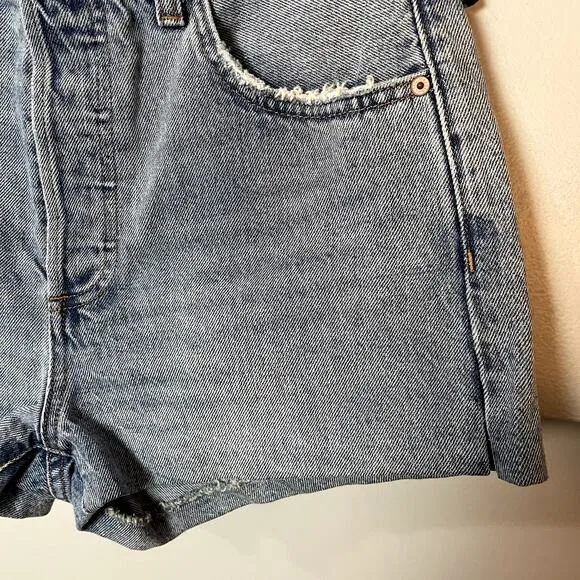Aritzia Denim ForumThe Ex Boyfriend Hi-Rise Micro Jean Shorts in Women's Size 26