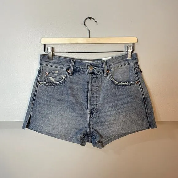 Aritzia Denim ForumThe Ex Boyfriend Hi-Rise Micro Jean Shorts in Women's Size 26