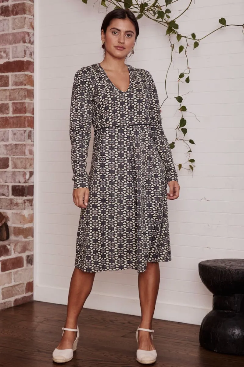 Ashley Dress - Indigo