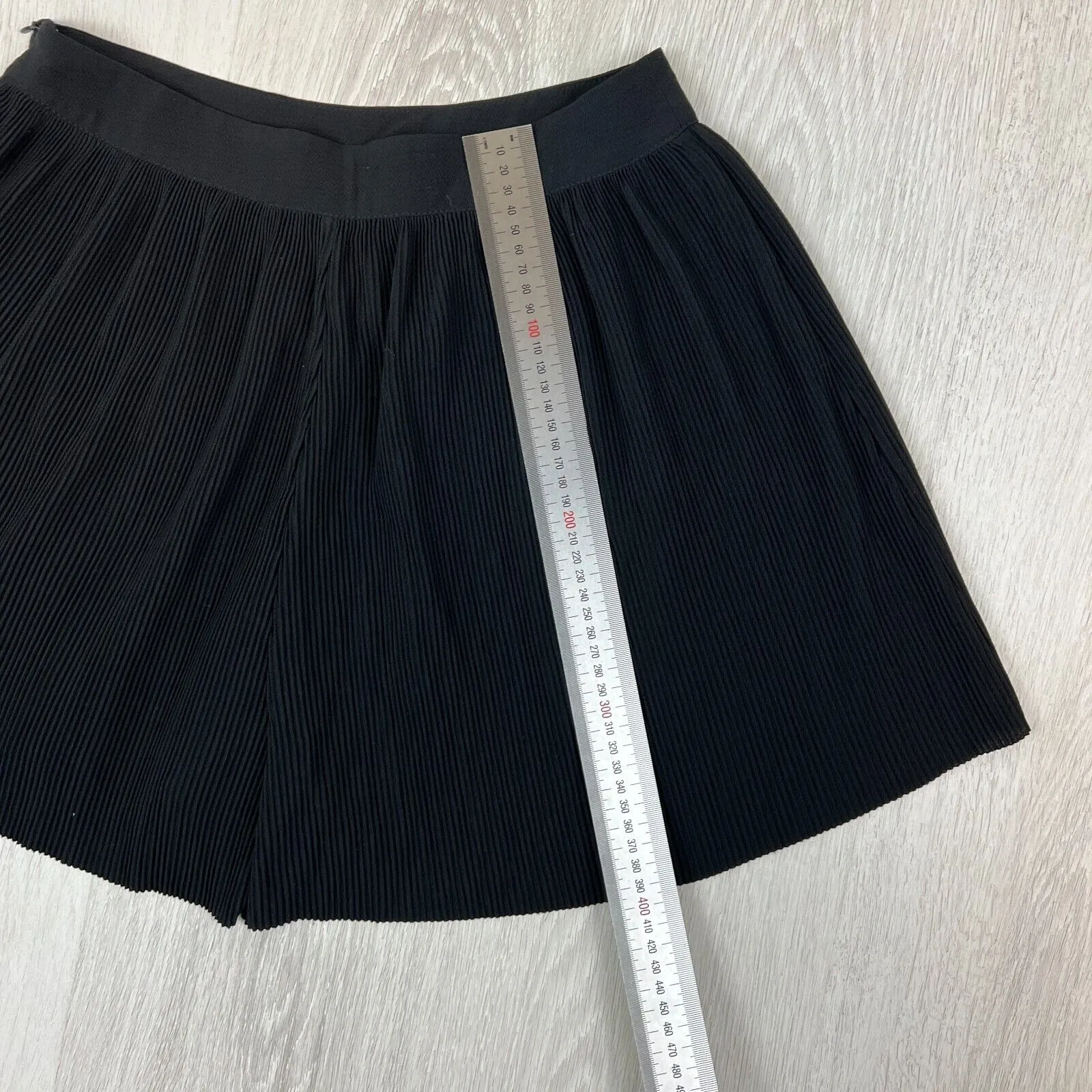 Atmos & Here Womens Black Casual Relaxed Shorts 8