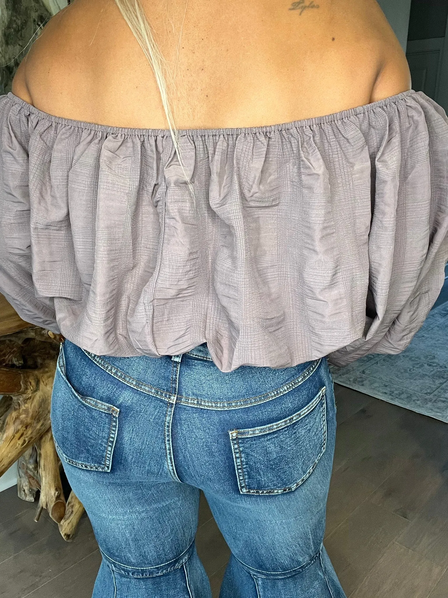 Average Girl Bell Bottom Jeans