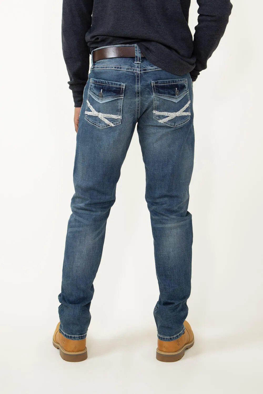Axel Jeans Danny Athletic Jeans for Men | AXMB0038-RUNOFF