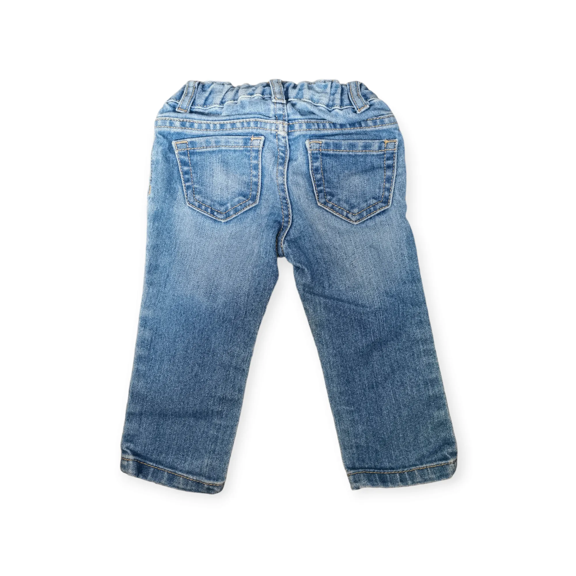 BABY GIRL SIZE 9/12 MONTHS -  CHILDREN'S PLACE Straight Fit Jeans EUC B46